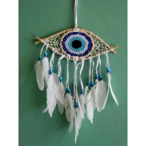 USLUCAN ALIŞVERİŞ Rüya Kapanı Dream Catcher Göz Tasarımı Model 1