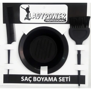 USLUCAN ALIŞVERİŞ Saç Boyama Seti - Boneli