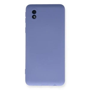 USLUCAN ALIŞVERİŞ Samsung Galaxy A01 Core Kılıf Nano içi Kadife Silikon - Lila