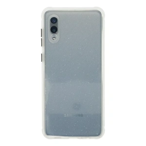 USLUCAN ALIŞVERİŞ Samsung Galaxy A02 Kılıf Miami Şeffaf Silikon - Şeffaf