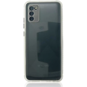 USLUCAN ALIŞVERİŞ Samsung Galaxy A02S Kılıf Miami Şeffaf Silikon - Şeffaf