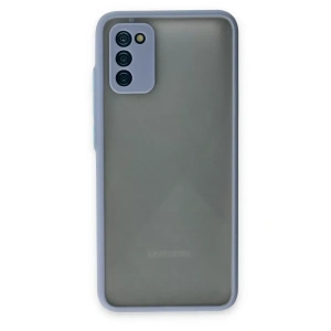 USLUCAN ALIŞVERİŞ Samsung Galaxy A02S Kılıf Montreal Silikon Kapak - Gri