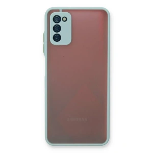 USLUCAN ALIŞVERİŞ Samsung Galaxy A03S Kılıf Montreal Silikon Kapak - Turkuaz