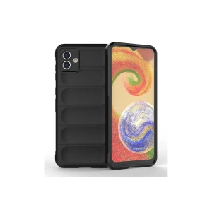 USLUCAN ALIŞVERİŞ Samsung Galaxy A04E Kılıf Optimum Silikon - Siyah
