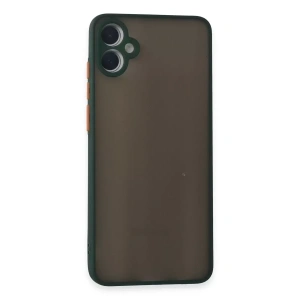 USLUCAN ALIŞVERİŞ Samsung Galaxy A05 Kılıf Montreal Silikon Kapak - Yeşil