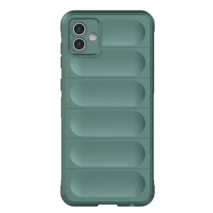 USLUCAN ALIŞVERİŞ Samsung Galaxy A05 Kılıf Optimum Silikon - Koyu Yeşil