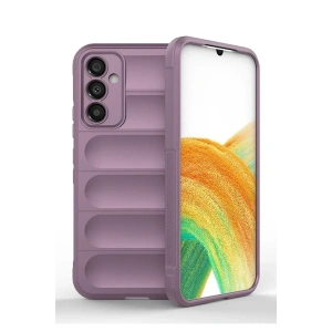 USLUCAN ALIŞVERİŞ Samsung Galaxy A05S Kılıf Optimum Silikon - Mor