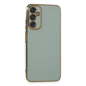 USLUCAN ALIŞVERİŞ Samsung Galaxy A05S Kılıf Volet Silikon - Açık Yeşil