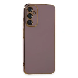 USLUCAN ALIŞVERİŞ Samsung Galaxy A05S Kılıf Volet Silikon - Mor