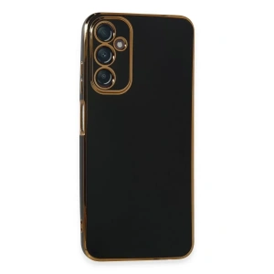 USLUCAN ALIŞVERİŞ Samsung Galaxy A05S Kılıf Volet Silikon - Siyah