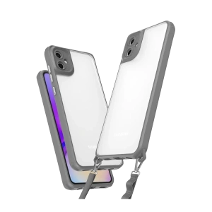 USLUCAN ALIŞVERİŞ Samsung Galaxy A06 Kılıf Penta Silikon Kılıf - Titan Gri