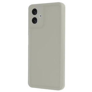 USLUCAN ALIŞVERİŞ Samsung Galaxy A06 Kılıf Viera Silikon - Krem