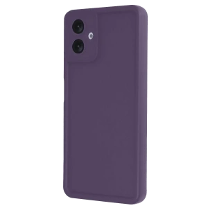 USLUCAN ALIŞVERİŞ Samsung Galaxy A06 Kılıf Viera Silikon - Mürdüm
