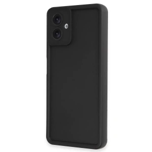 USLUCAN ALIŞVERİŞ Samsung Galaxy A06 Kılıf Viera Silikon - Siyah
