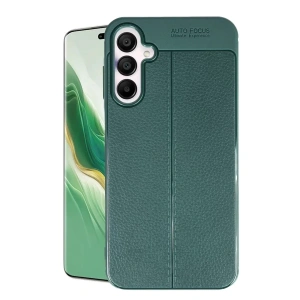 USLUCAN ALIŞVERİŞ Samsung Galaxy A15 4G Kılıf Auto Focus Kapak - Koyu Yeşil