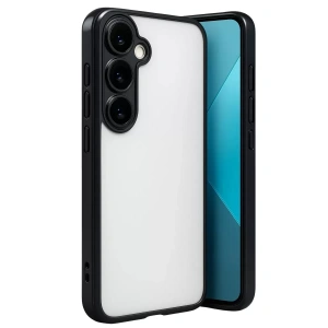 USLUCAN ALIŞVERİŞ Samsung Galaxy A24 4G Prime Kılıf Lensli Silikon - Siyah