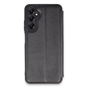 USLUCAN ALIŞVERİŞ Samsung Galaxy A25 5G Kılıf Flip Cover - Siyah
