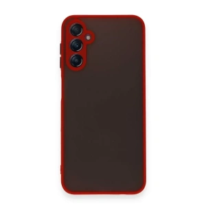 USLUCAN ALIŞVERİŞ Samsung Galaxy A25 5G Kılıf Montreal Silikon Kapak - Kırmızı