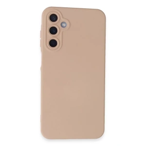USLUCAN ALIŞVERİŞ Samsung Galaxy A25 5G Kılıf Nano içi Kadife Silikon - Pudra