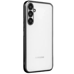USLUCAN ALIŞVERİŞ Samsung Galaxy A34 5G Kılıf Lensli Silikon - Siyah