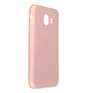 USLUCAN ALIŞVERİŞ Samsung Galaxy J4 Kılıf First Silikon - Rose Gold