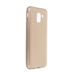 USLUCAN ALIŞVERİŞ Samsung Galaxy J6 Kılıf First Silikon - Gold