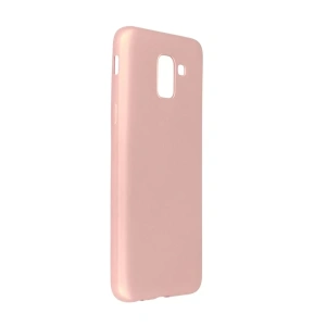 USLUCAN ALIŞVERİŞ Samsung Galaxy J6 Kılıf First Silikon - Rose Gold