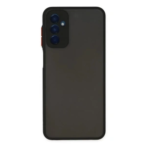 USLUCAN ALIŞVERİŞ Samsung Galaxy M13 Kılıf Montreal Silikon Kapak - Siyah
