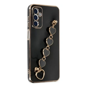 USLUCAN ALIŞVERİŞ Samsung Galaxy M23 Kılıf Esila Silikon - Siyah