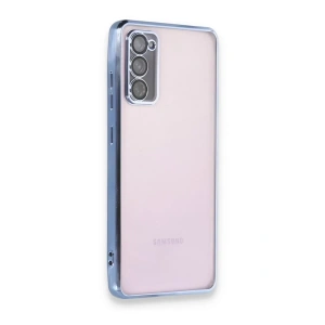USLUCAN ALIŞVERİŞ Samsung Galaxy S20 FE Kılıf Lensli Silikon - Açık Mavi
