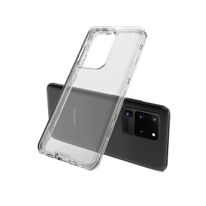 USLUCAN ALIŞVERİŞ Samsung Galaxy S20 Plus Kılıf Lüx Şeffaf Silikon