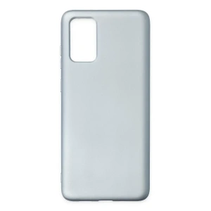 USLUCAN ALIŞVERİŞ Samsung Galaxy S20 Plus Kılıf Nano içi Kadife Silikon - Sky Blue