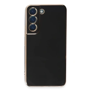 USLUCAN ALIŞVERİŞ Samsung Galaxy S21 Kılıf Volet Silikon - Siyah
