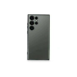 USLUCAN ALIŞVERİŞ Samsung Galaxy S23 Ultra Kılıf Lensli Silikon - Yeşil