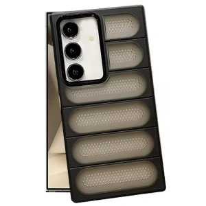 USLUCAN ALIŞVERİŞ Samsung Galaxy S24 Kılıf Airmax Silikon Kapak - Siyah