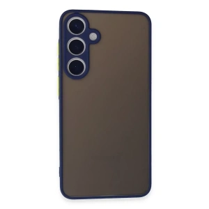 USLUCAN ALIŞVERİŞ Samsung Galaxy S24 Kılıf Montreal Silikon Kapak - Lacivert