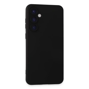 USLUCAN ALIŞVERİŞ Samsung Galaxy S24 Plus Kılıf Nano içi Kadife Silikon - Siyah