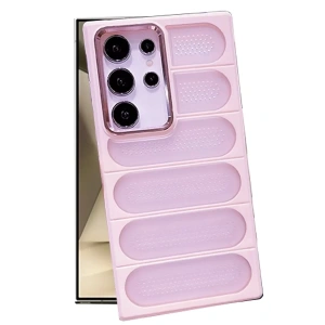 USLUCAN ALIŞVERİŞ Samsung Galaxy S24 Ultra Kılıf Airmax Silikon Kapak - Pembe