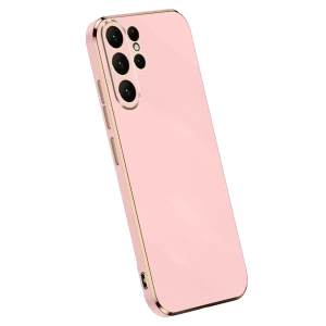 USLUCAN ALIŞVERİŞ Samsung Galaxy S24 Ultra Kılıf Volet Silikon - Pembe