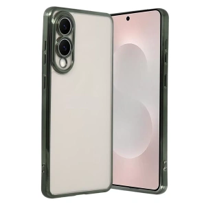USLUCAN ALIŞVERİŞ Samsung Galaxy S25 Edge Lensli Silikon - Yeşil