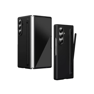 USLUCAN ALIŞVERİŞ Samsung Galaxy Z Fold 6 Hole Fold Kapak - Siyah