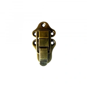 USLUCAN ALIŞVERİŞ Sandık, Kutu Klipsi, Ön Kilidi - 72x40mm, Antik, 1 Adet