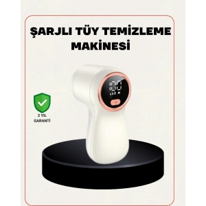 USLUCAN ALIŞVERİŞ Şarjlı Tüy Temizleyici Paslanmaz Çelik Bıçaklı