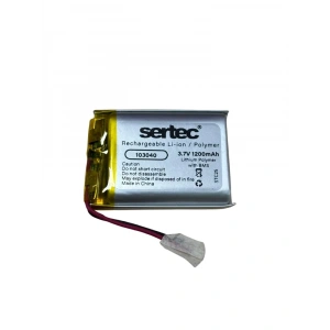 USLUCAN ALIŞVERİŞ Sertec 103040 3.7V 1200mAh Li-Polymer Pil (Devreli/1.5A)