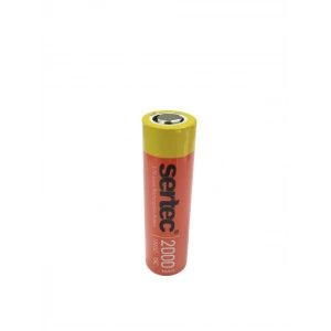 USLUCAN ALIŞVERİŞ Sertec 18650 3.7V 2000 Mah 15C Li-Ion Şarjlı Pil