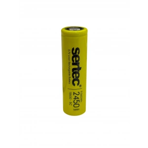 USLUCAN ALIŞVERİŞ Sertec 18650 3.7V 2450 Mah 5C Li-Ion Şarjlı Pil