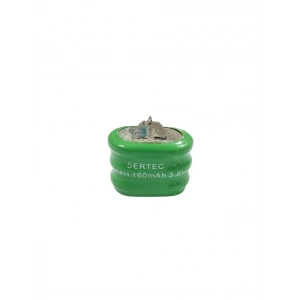 USLUCAN ALIŞVERİŞ Sertec - 3.6V 3S1P 160 Mah 2 Pin NI-MH Buton Pil