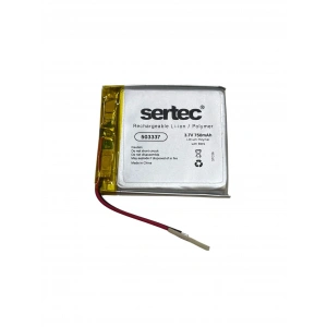 USLUCAN ALIŞVERİŞ Sertec 503337 3.7V 750 mAh Li-Polymer Pil (Devreli/1.5A)
