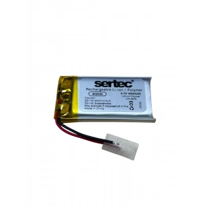 USLUCAN ALIŞVERİŞ Sertec 602035 3.7V 400mAh Li-Polymer Pil (Devreli/1.5A)
