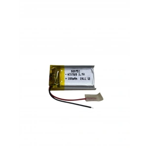 USLUCAN ALIŞVERİŞ Sertec 631525 3.7V 180 mAh Li-Polymer Pil (Devreli/1.5A)